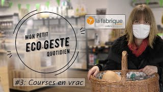 MON PETIT ECO-GESTE QUOTIDIEN #3 - Courses en vrac - Armande FORST LINDEMANN