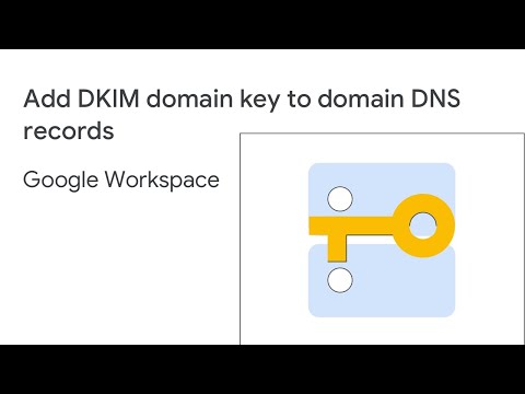 Add your DKIM key at your domain provider