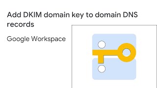 Add your DKIM key at your domain provider