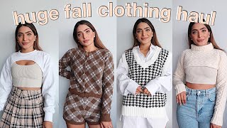 HUGE FALL TRY-ON CLOTHING HAUL | Shein, Zara, Aritzia &amp; Rumours | Danya H