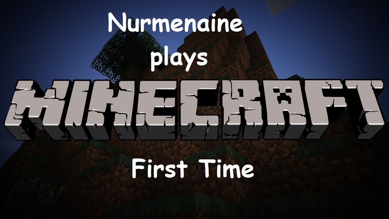 First time playing Minecraft Gameplay PC HD Live - YouTube