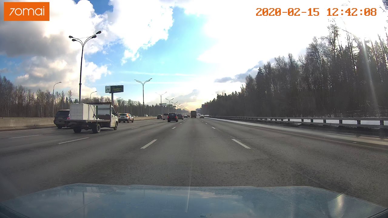 Горящая тесла на мкаде