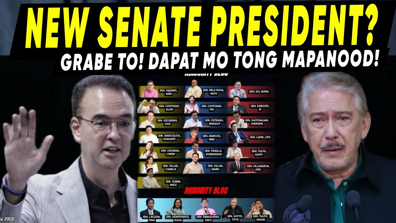 KAKAPASOK LANG KUDETA na! may BAGONG SENATE PRESIDENT sa LUNES? S0BRANG KAH1H1 YAN ito kay SOTTO!