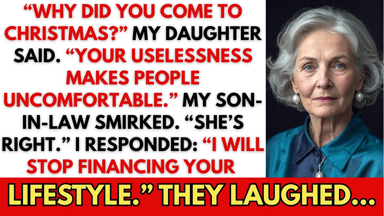 «Зачем ты пришла на Рождество?» — спросила моя дочь. «Твоя бесполезность вызывает у людей дискомф...