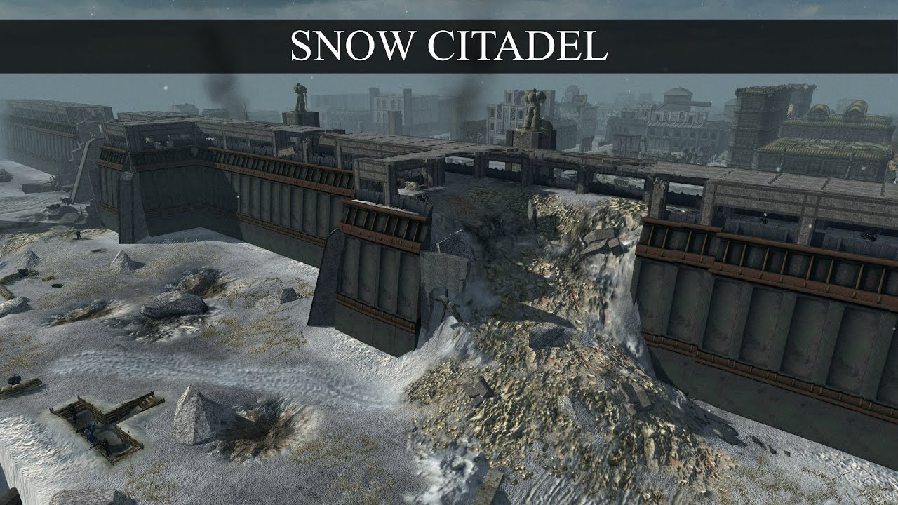 SNOW CITADEL | Men of War:Assault Squad 2 | Warhammer 40k mod | Editor