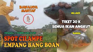 Empang Bang Boan Cilampe Ticket 20 lots of Bawal