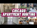 Luxury Chicago Apartment Hunting Vlog | I'M FINALLY MOVING (part 1)