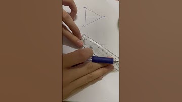 Vẽ tam giác đều bằng thước kẻ