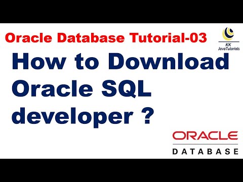 How to Download Oracle SQL developer ?|| Oracle Database Tutorial || Database Interview question