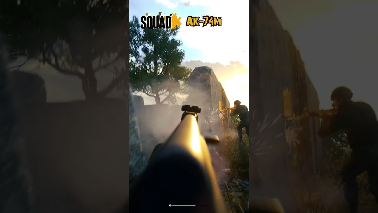 Squad moments AK-74M 