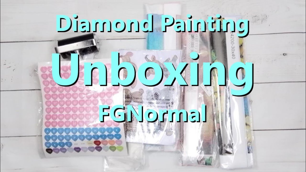 Diamond Painting Unboxing - FGNormal