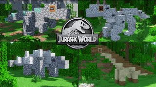 Minecraft: 15+ Jurassic world Builds!