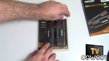 [Cowcot TV] Présentation DDR3 Patriot Viper Extreme Div2 1866 MHz