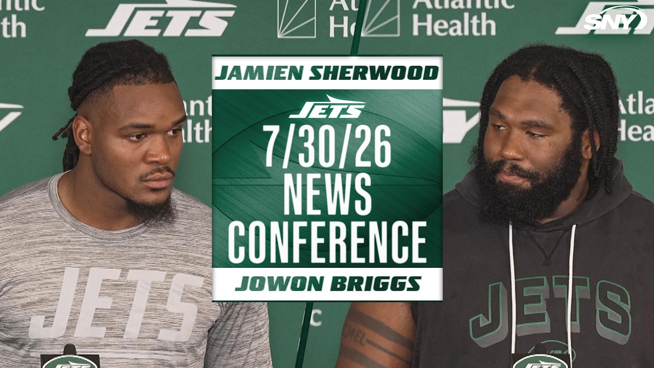 Jamien Sherwood and Jowon Briggs talk new talent and building the Jets defense