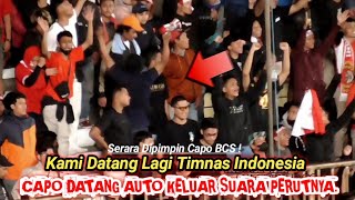 Momen Capo Ultras Garuda Datang Langsung Pimpin Pakai Chant KAMI DATANG LAGI || AFF U 16 2022