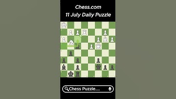 Trap the Queen | Chess.com Daily Puzzle 11 July 2025