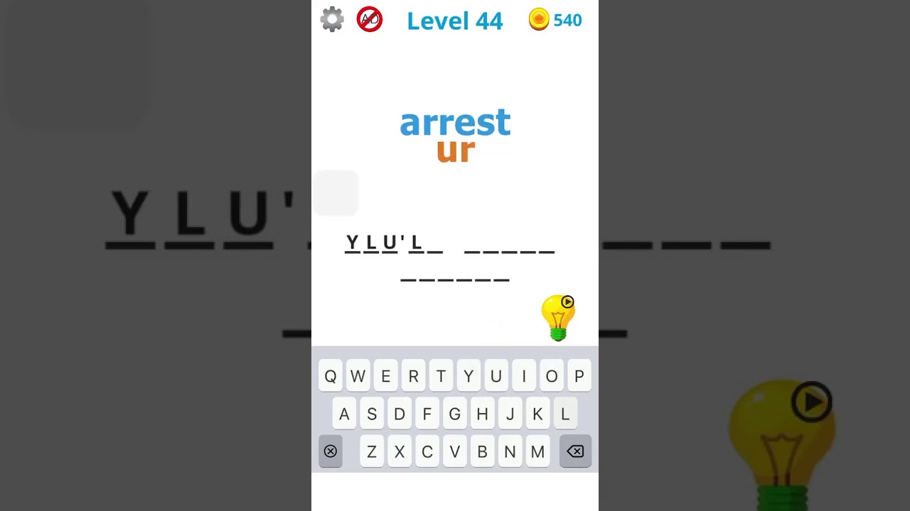Dingbats - Word Trivia - Level 44