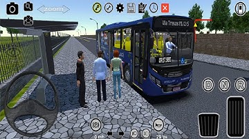 Caio Apache Vip IV Mercedes-Benz Bus Mod Driving - Proton Bus Simulator Urbano Gameplay 