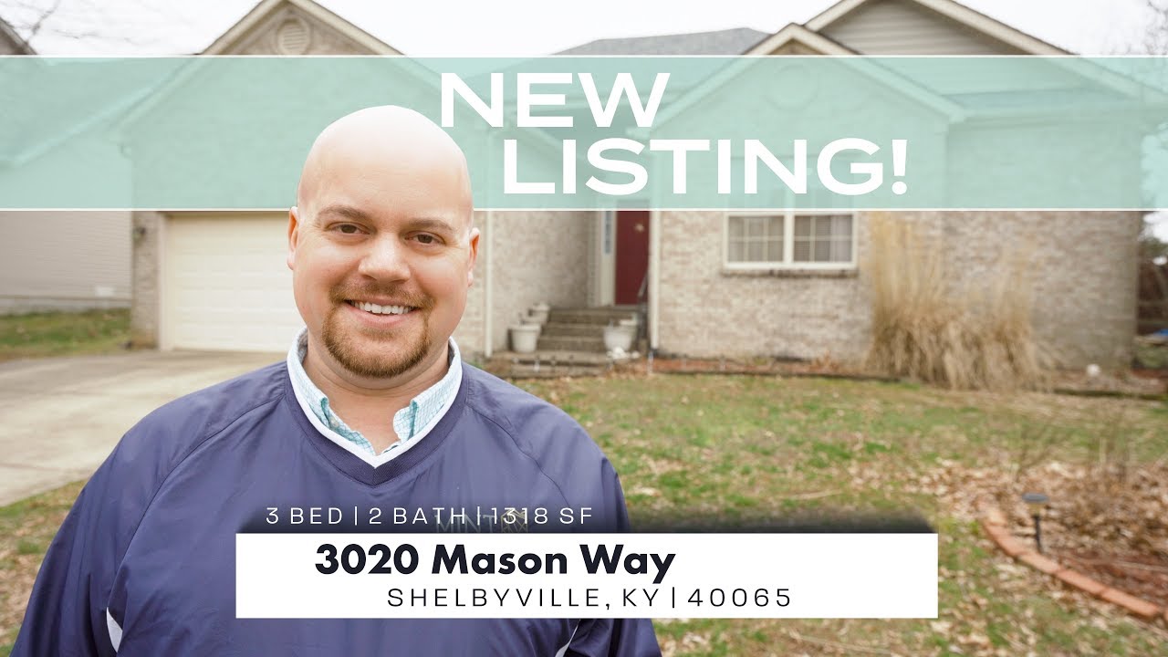 Louisville Homes For Sale 3020 Mason Way, Shelbyville, KY 40065 YouTube