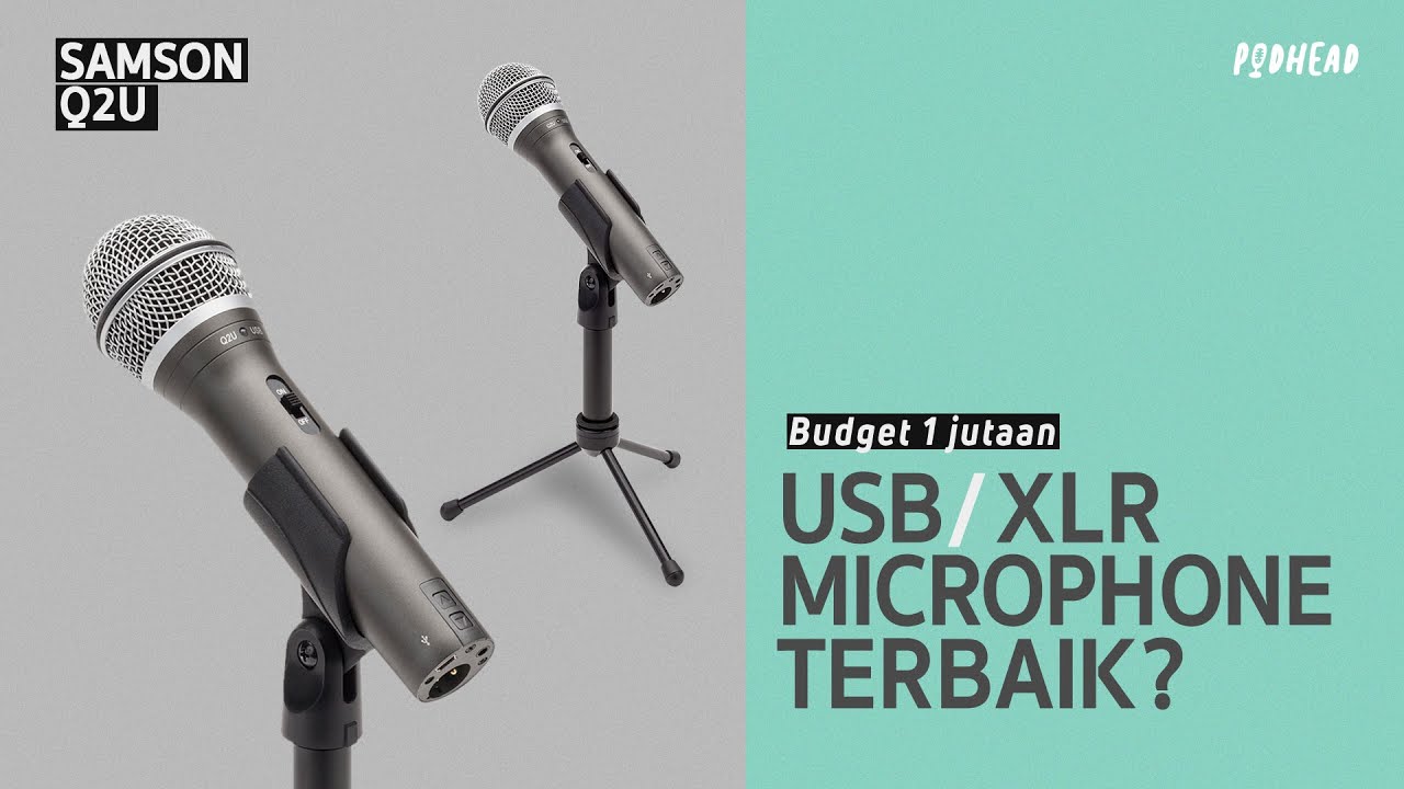 SAMSON Q2U di 2022??? (vs Shure MV7, Boya MM1+Zoom H1)