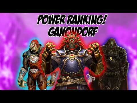 The STRONGEST Ganondorf! Ranked!