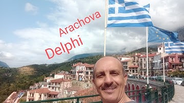 Delphi and Arachova in Greece