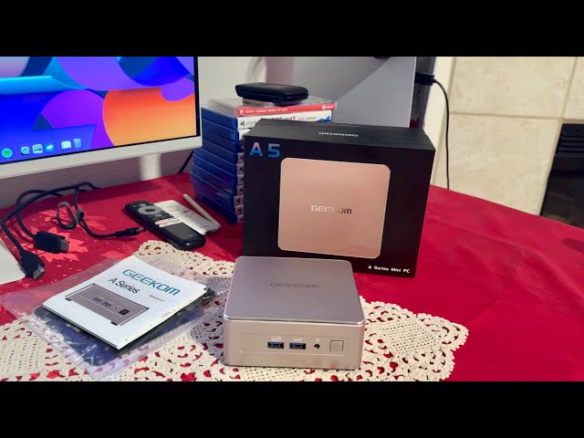 Geekom A5 Mini PC Review / Ryzen 7 5800H , 32gb ram , 512gb SSD
