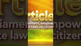 भारतीय संविधान भाग 02 article 5 se 11 #aivideo