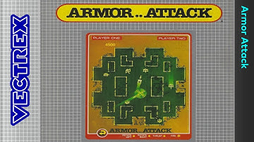 Armor Attack - Vectrex [Longplay]