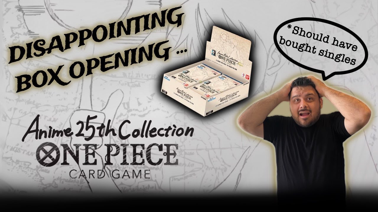 I SHOULD HAVE BOUGHT SINGLES! | One Piece TCG EB-02 Anime 25th