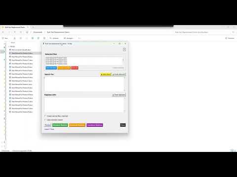 Bulk Text Replacement for Word - A fast way to run Search and Replace in multiple Word files