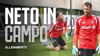 NETO PIRMAS SUSITIKIMAS GRĮŽUS SU JUVENTUS!