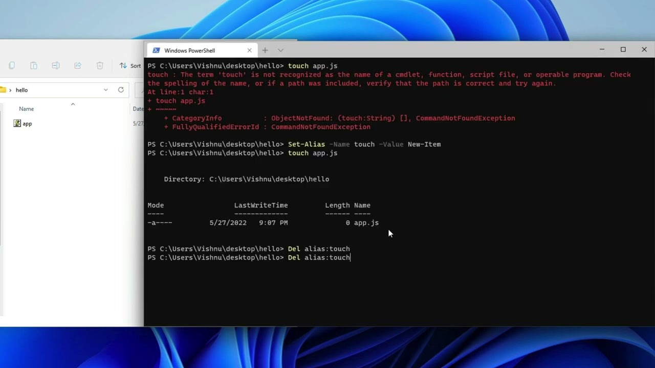 How to Touch a File in Windows 11 & 10 | Touch Command in Windows for Creating an Empty File - YouTube How To Touch A File In Windows 11 & 10 | Touch Command In Windows For Creating An Empty File - Youtube