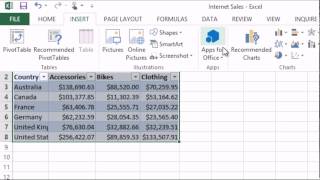Excel 2013 - Recommended Charts (ไทย) screenshot 2