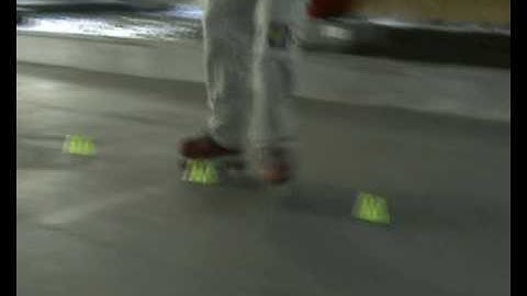 Nelson snake backward  - Slalom Tricks