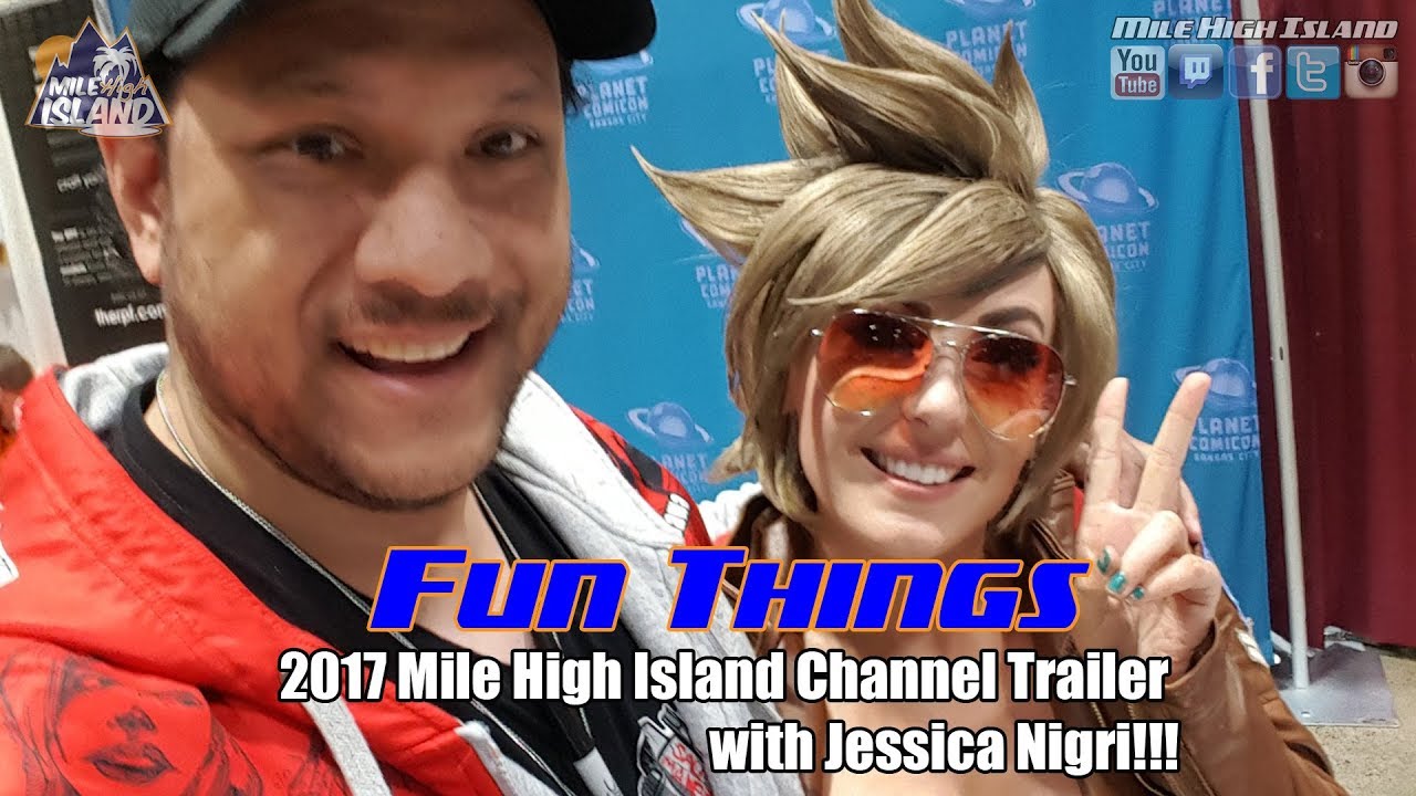 2017 Mile High Island channel trailer! Starring Jessica Nigri