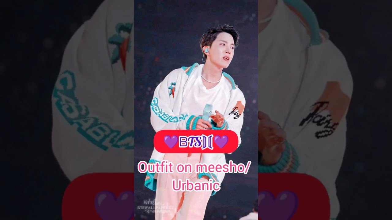 BTS outfit on meesho /dressing style 