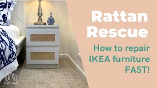 Rattan Rescue: How To Repair IKEA Furniture Fast