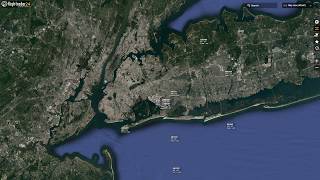 Timelapse of arrival and departure | JFK airport | Flightradar24 Timelapse 19-07-22 1830-1930z