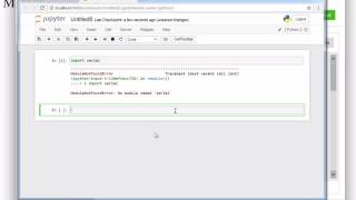 Python for Engineers Part 4: Installing the pyserial module using Anaconda