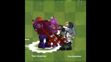 PVZ 2 MAX LEVEL Future Gargantuar VS Zcorp Gargantuar #shorts