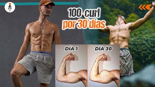 Esto pasa si haces 100 curls de biceps durante 30 días 💪 screenshot 2