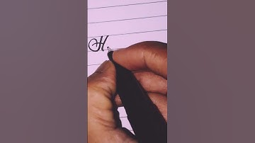 "Harshini" Name In Cursive Handwriting