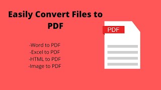Convert to  PDF files  easily | Optizord Web Tools | PDF Converter screenshot 5