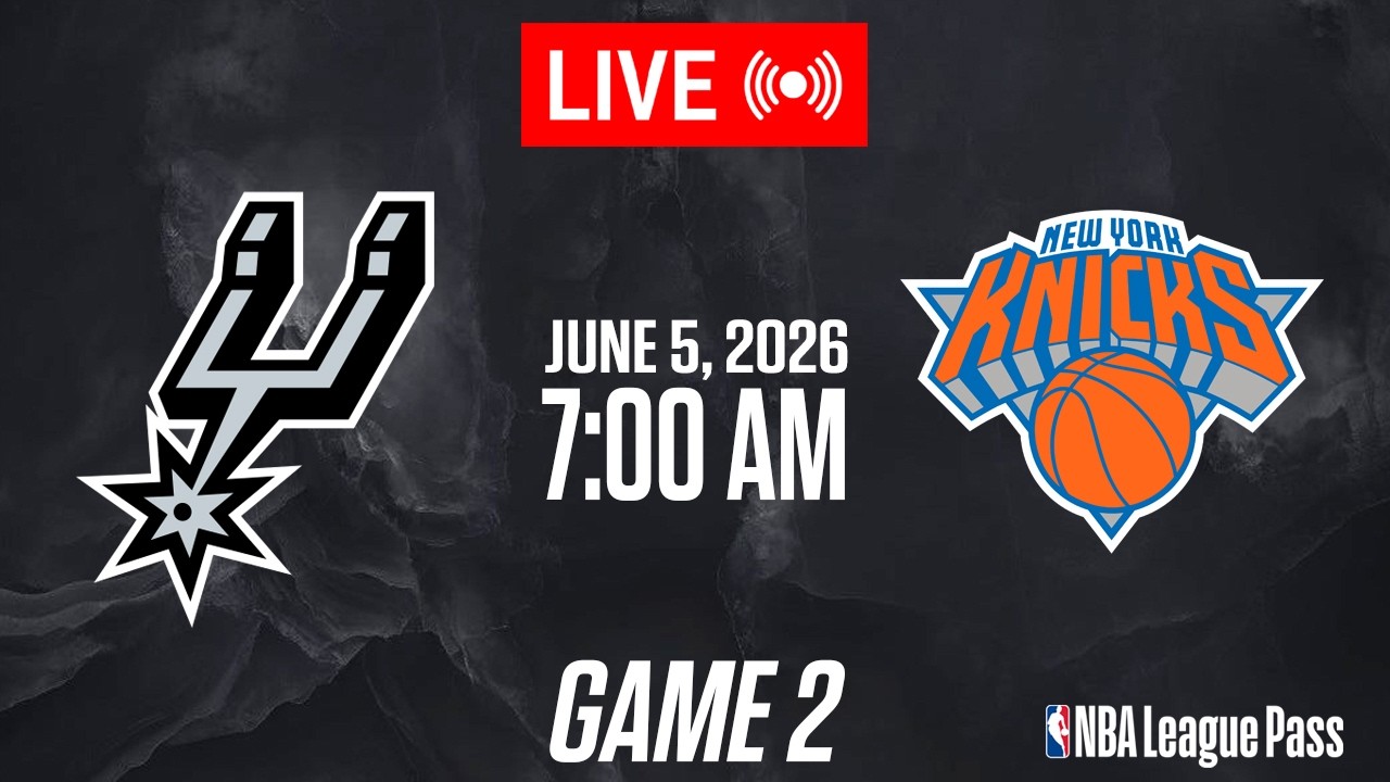 NBA LIVE! San Antonio Spurs vs New York Knicks GAME 2 | June 5, 2026 | NBA 2K26 GAMEPLAY
