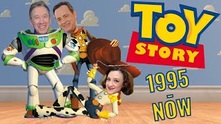 Face behind the Cartoon: Cast of Toy Story 1, 2 and 3 - 1995-2022