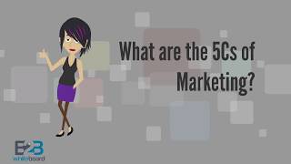 What are the 5C's of Marketing?