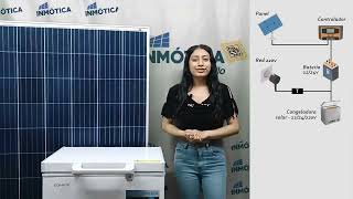 ZONICE | Funcionamiento y conexión de congeladora solar 120L