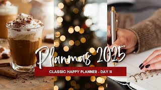 Planmas Day 11 | Happy Planner Setup