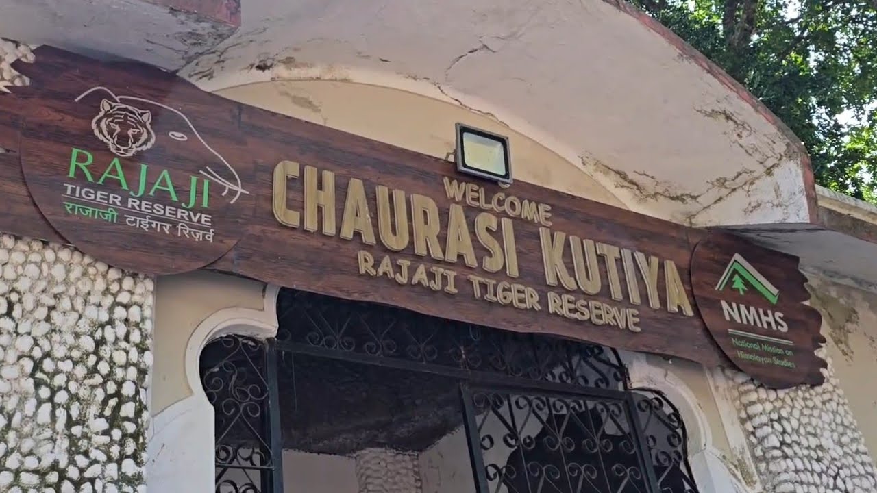 Chaurasi Kutiya Raja Ji Tiger Reserve Near Janki Jhula Rishikesh AKA Beatles Ashram